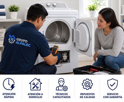 Servicio técnico de secadoras en Lima
