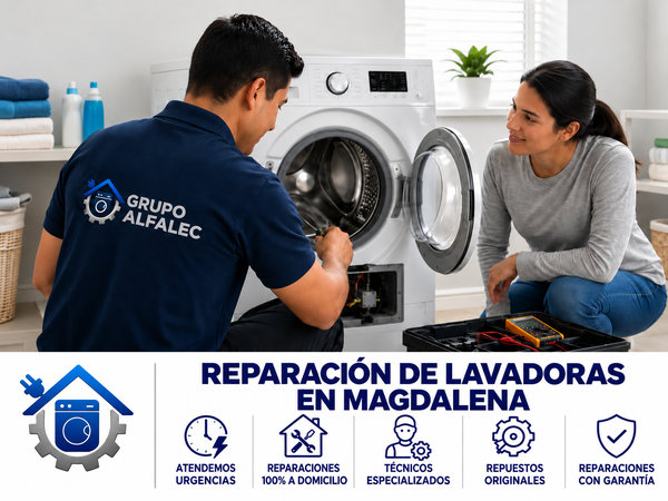 Reparación de lavadoras en Magdalena